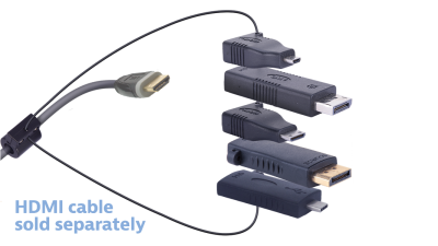 DL-AR9882 DigitaLinx Secure Adapter Ring with 5 Adapters