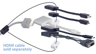 DL-AR9116 DigitaLinx Secure Adapter Ring with 5 Adapters