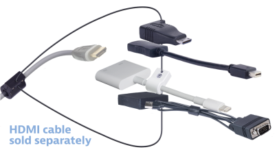 DL-AR11694 DigitaLinx Secure Adapter Ring with 4 Adapters