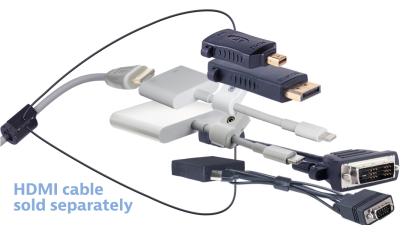 DL-AR13892 DigitaLinx Secure Adapter Ring with 6 Adapters