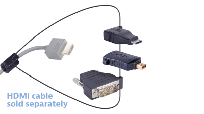 DL-AR9089 DigitaLinx Secure Adapter Ring with 3 Adapters