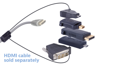 DL-AR11026 DigitaLinx Secure Adapter Ring with 5 Adapters