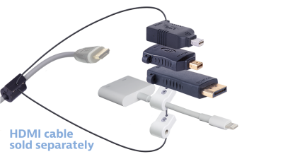 DL-AR9408 DigitaLinx Secure Adapter Ring with 4 Adapters