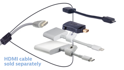 DL-AR10829 DigitaLinx Secure Adapter Ring with 4 Adapters