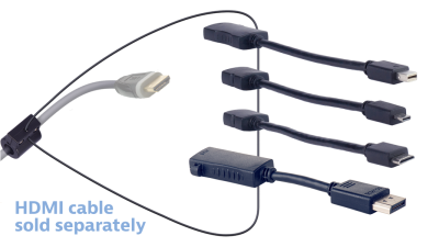 DL-AR9203 DigitaLinx Secure Adapter Ring with 4 Adapters