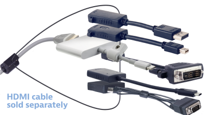 DL-AR9712 DigitaLinx Secure Adapter Ring with 6 Adapters