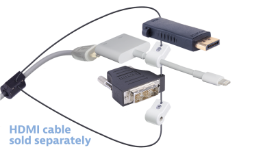 DL-AR9596 DigitaLinx Secure Adapter Ring with 3 Adapters