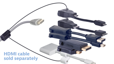 DL-AR9612 DigitaLinx Secure Adapter Ring with 9 Adapters