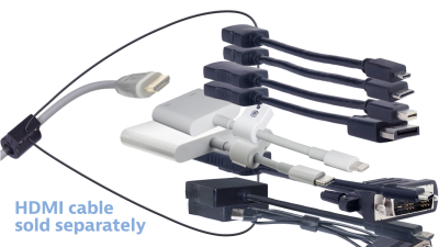 DL-AR10474 DigitaLinx Secure Adapter Ring with 10 Adapters