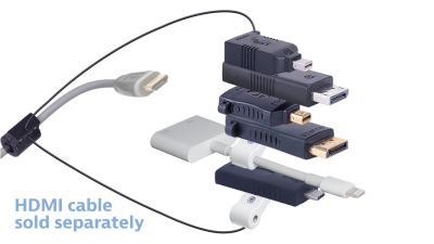 DL-AR9858 DigitaLinx Secure Adapter Ring with 6 Adapters