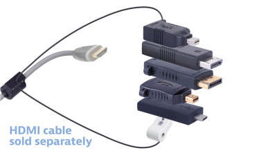 DL-AR9314 DigitaLinx Secure Adapter Ring with 5 Adapters