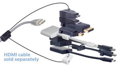 DL-AR9867 DigitaLinx Secure Adapter Ring with 8 Adapters