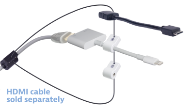 DL-AR14716 DigitaLinx Secure Adapter Ring with 2 Adapters