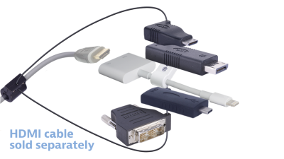 DL-AR12246 DigitaLinx Secure Adapter Ring with 5 Adapters