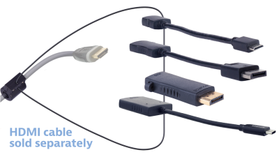 DL-AR10178 DigitaLinx Secure Adapter Ring with 4 Adapters