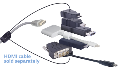 DL-AR10876 DigitaLinx Secure Adapter Ring with 7 Adapters