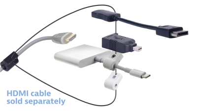 DL-AR9370 DigitaLinx Secure Adapter Ring with 3 Adapters