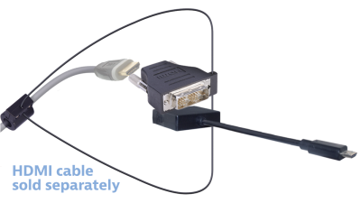 DL-AR10196 DigitaLinx Secure Adapter Ring with 3 Adapters