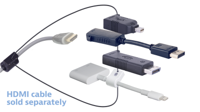 DL-AR13243 DigitaLinx Secure Adapter Ring with 4 Adapters