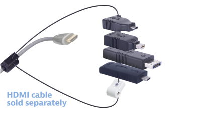 DL-AR13999 DigitaLinx Secure Adapter Ring with 4 Adapters