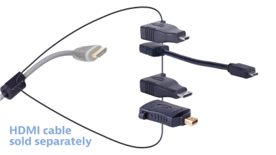 DL-AR9213 DigitaLinx Secure Adapter Ring with 4 Adapters