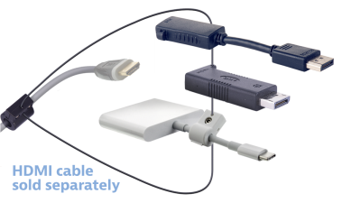 DL-AR14804 DigitaLinx Secure Adapter Ring with 3 Adapters