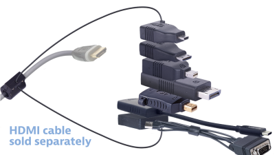 DL-AR9150 DigitaLinx Secure Adapter Ring with 7 Adapters