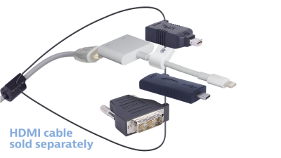 DL-AR15589 DigitaLinx Secure Adapter Ring with 4 Adapters