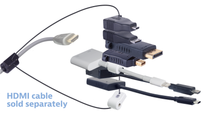 DL-AR9139 DigitaLinx Secure Adapter Ring with 7 Adapters