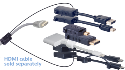 DL-AR9815 DigitaLinx Secure Adapter Ring with 7 Adapters