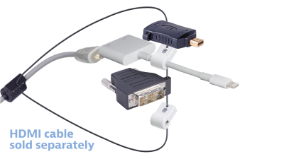 DL-AR9639 DigitaLinx Secure Adapter Ring with 3 Adapters