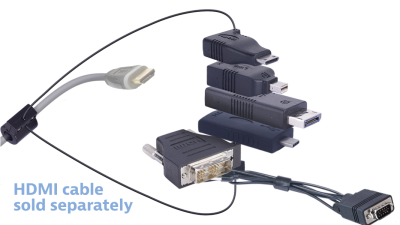 DL-AR15622 DigitaLinx Secure Adapter Ring with 6 Adapters