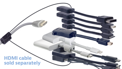 DL-AR9459 DigitaLinx Secure Adapter Ring with 10 Adapters