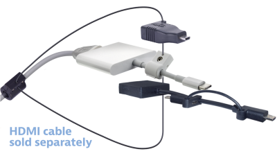 DL-AR11805 DigitaLinx Secure Adapter Ring with 3 Adapters