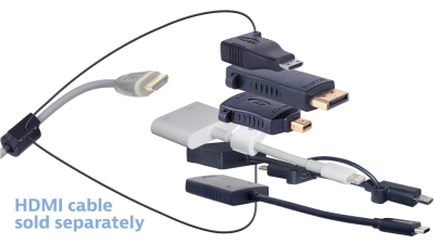 DL-AR9630 DigitaLinx Secure Adapter Ring with 6 Adapters