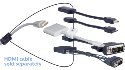 DL-AR9379 DigitaLinx Secure Adapter Ring with 5 Adapters