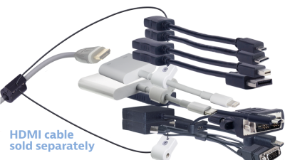 DL-AR12771 DigitaLinx Secure Adapter Ring with 10 Adapters