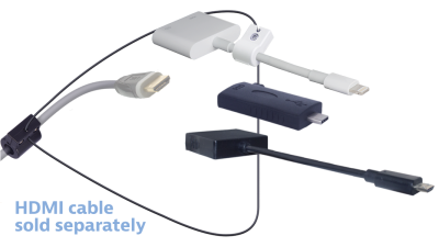 DL-AR15412 DigitaLinx Secure Adapter Ring with 3 Adapters