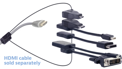 DL-AR12693 DigitaLinx Secure Adapter Ring with 6 Adapters