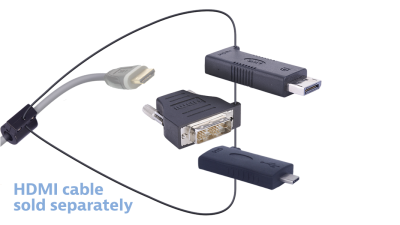 DL-AR9297 DigitaLinx Secure Adapter Ring with 3 Adapters