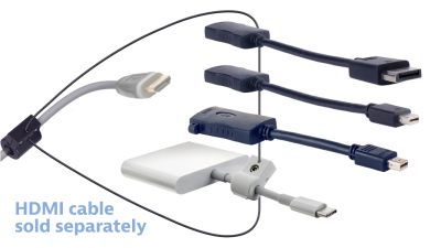 DL-AR9428 DigitaLinx Secure Adapter Ring with 4 Adapters