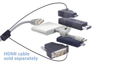 DL-AR17331 DigitaLinx Secure Adapter Ring with 5 Adapters