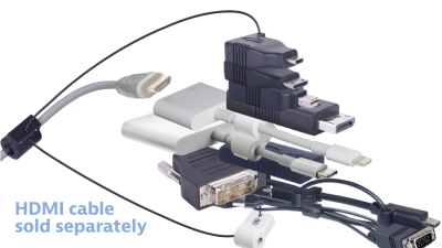 DL-AR15905 DigitaLinx Secure Adapter Ring with 10 Adapters