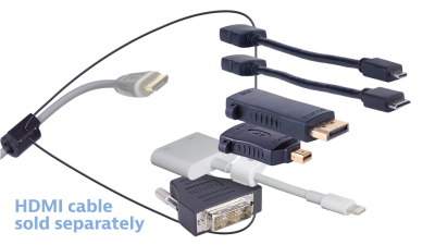 DL-AR9453 DigitaLinx Secure Adapter Ring with 6 Adapters