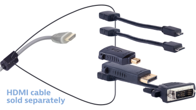 DL-AR9591 DigitaLinx Secure Adapter Ring with 5 Adapters