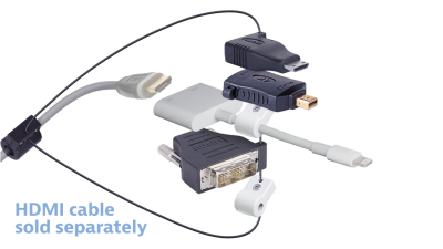 DL-AR9586 DigitaLinx Secure Adapter Ring with 4 Adapters