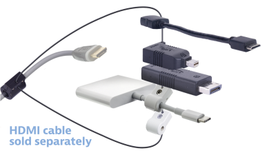 DL-AR12849 DigitaLinx Secure Adapter Ring with 4 Adapters