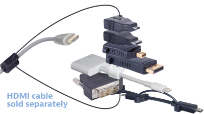 DL-AR9628 DigitaLinx Secure Adapter Ring with 7 Adapters