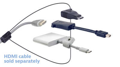 DL-AR10769 DigitaLinx Secure Adapter Ring with 3 Adapters