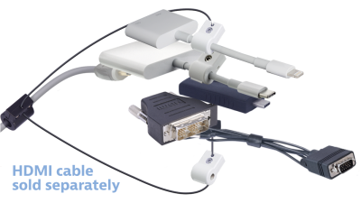 DL-AR13277 DigitaLinx Secure Adapter Ring with 5 Adapters